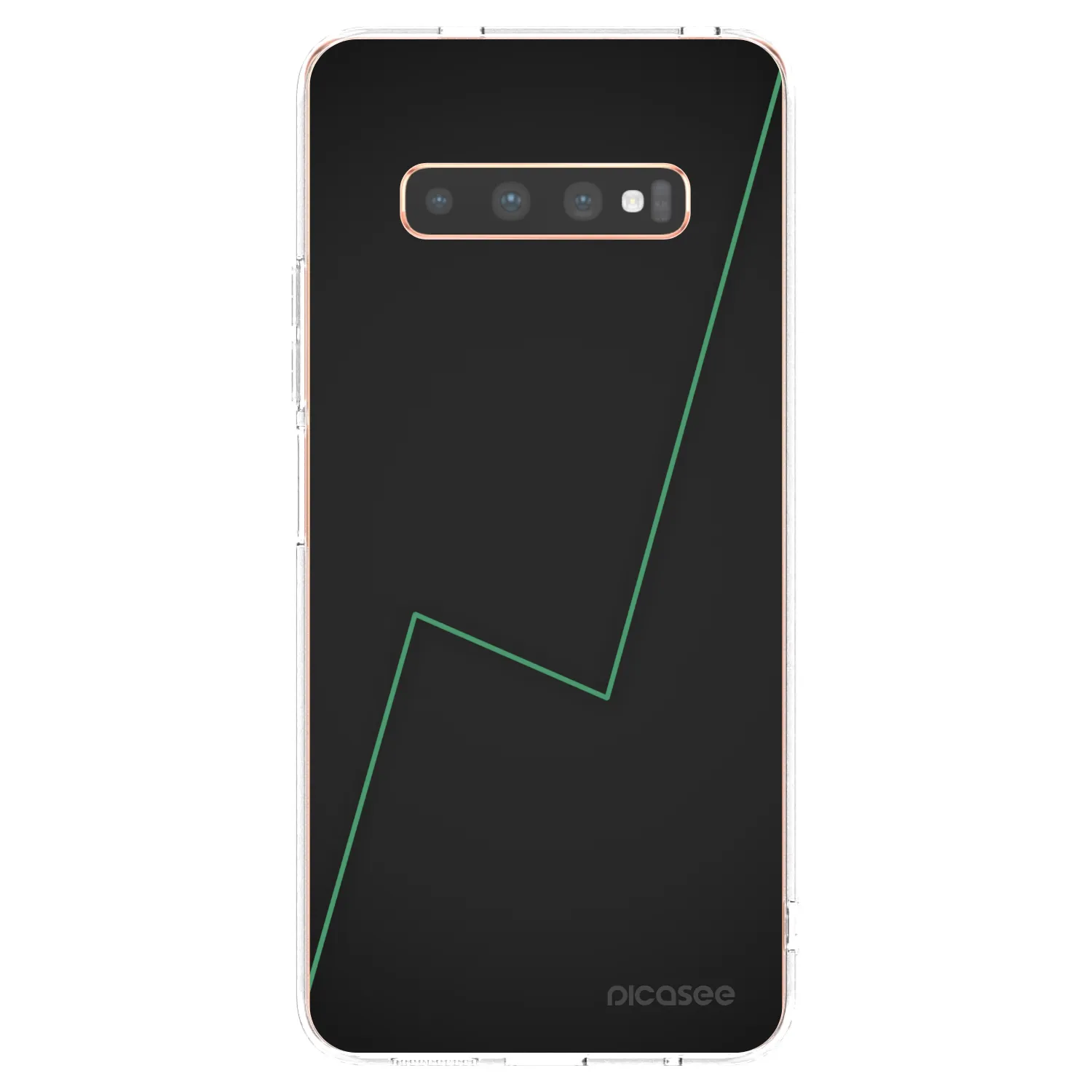 Picasee διαφανής θήκη σιλικόνης Samsung Galaxy S10 Plus G975 - Consistency
