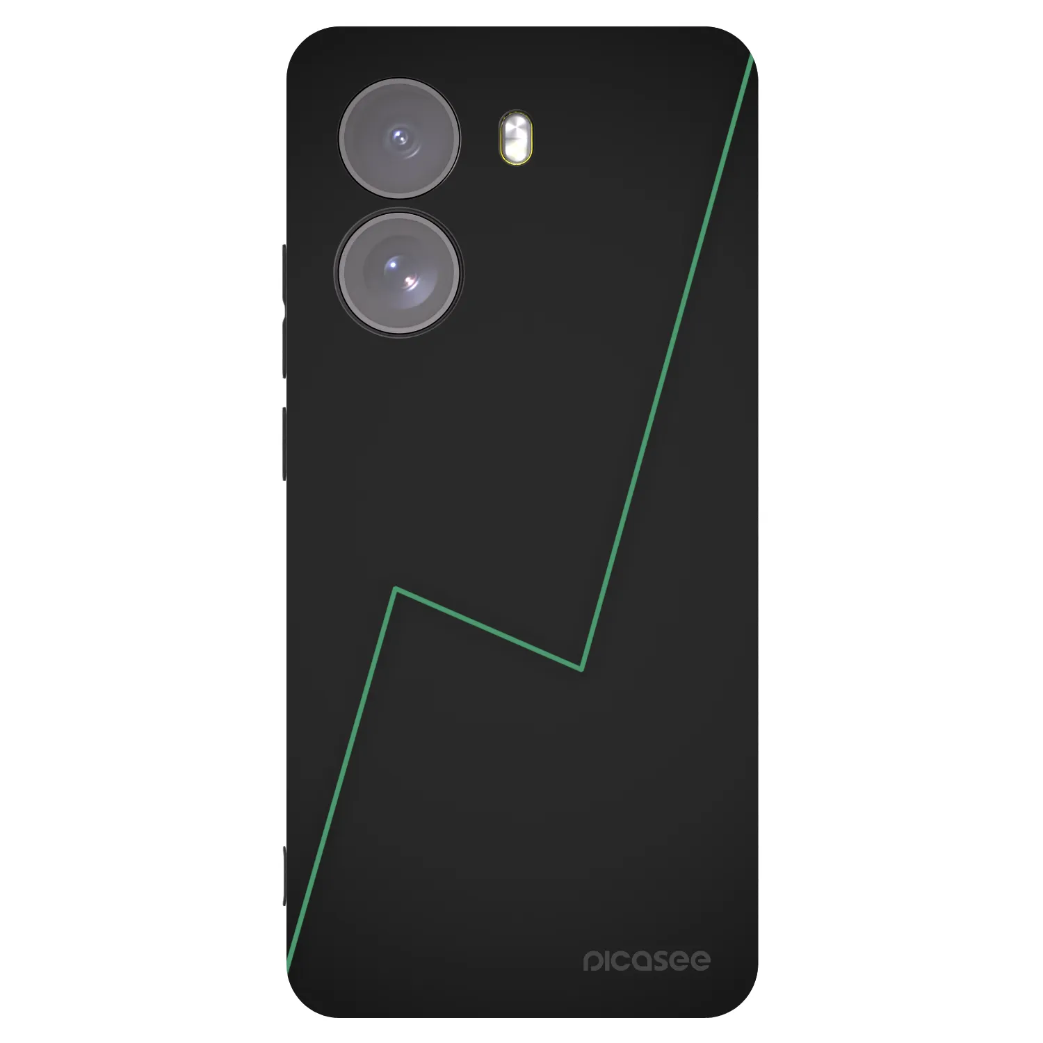 Picasee Μαύρη θήκη σιλικόνης για Xiaomi Poco X7 - Consistency