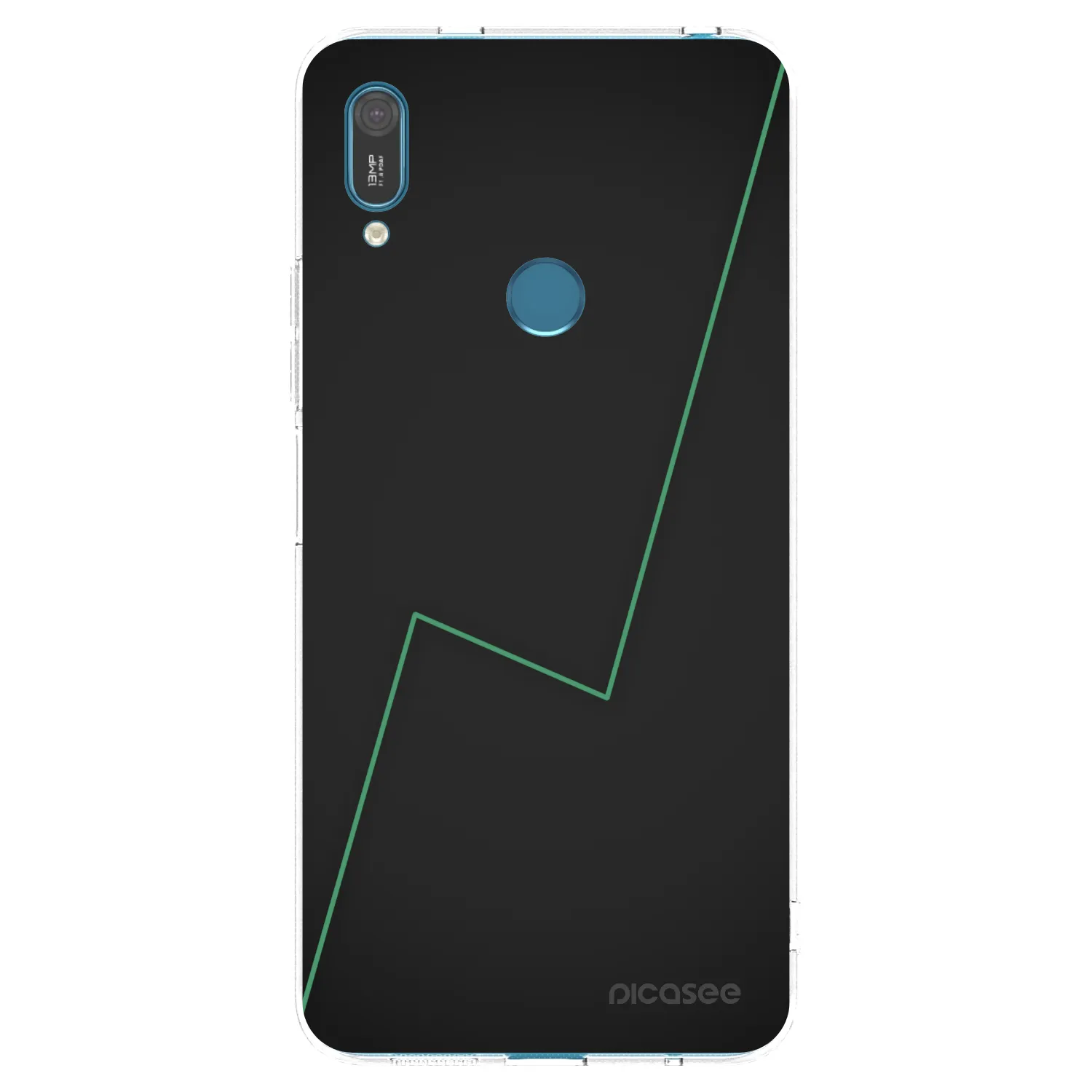 Picasee διαφανής θήκη σιλικόνης Huawei Y7 2019 - Consistency