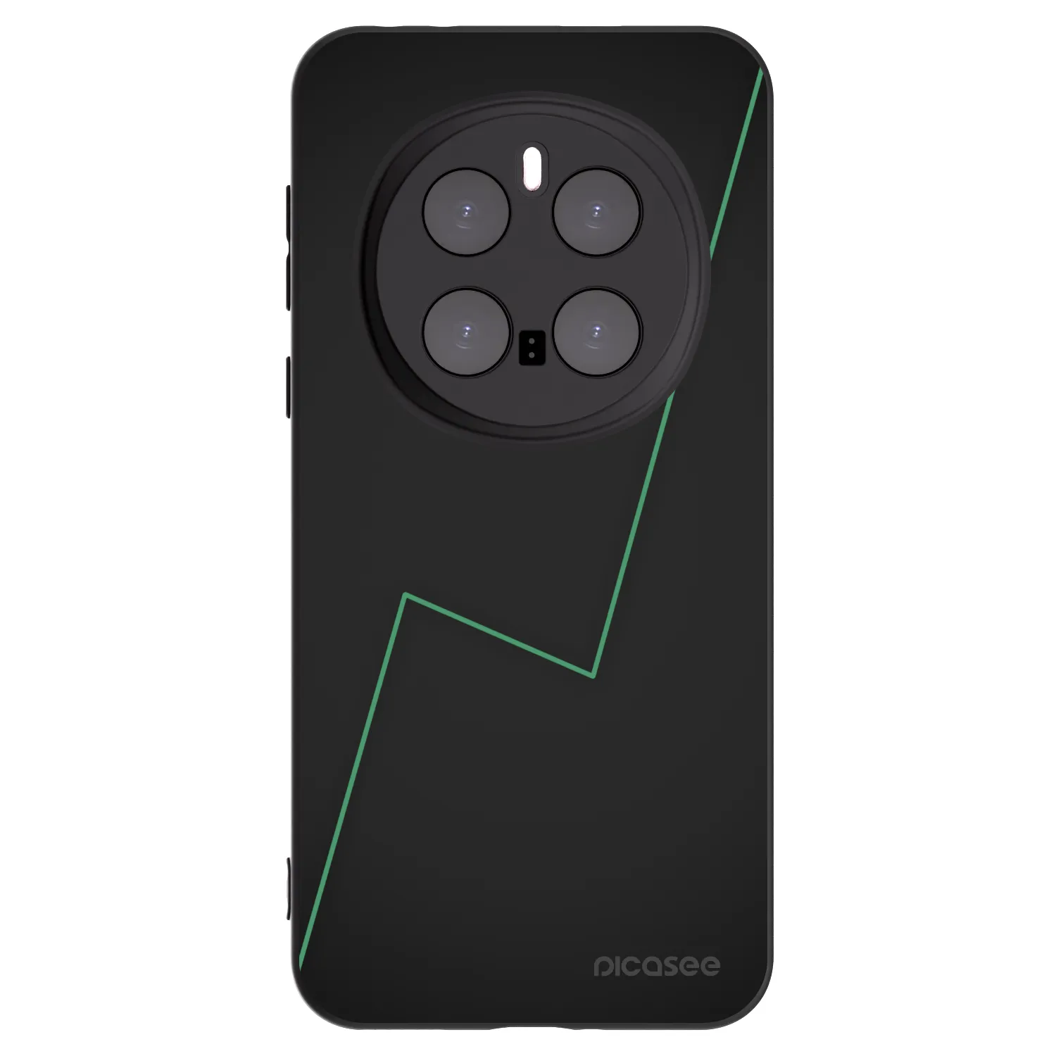 Picasee Μαύρη θήκη σιλικόνης για Honor Magic7 Pro 5G - Consistency