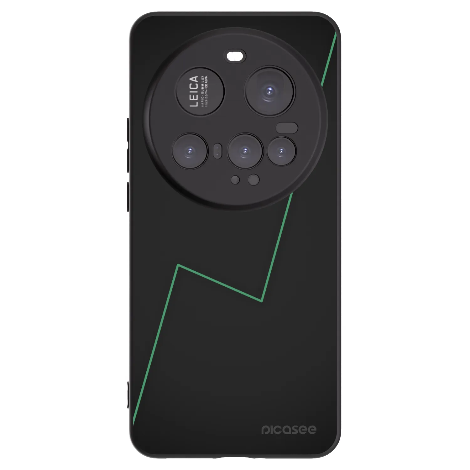 Picasee Μαύρη θήκη σιλικόνης για Xiaomi 15 Ultra - Consistency