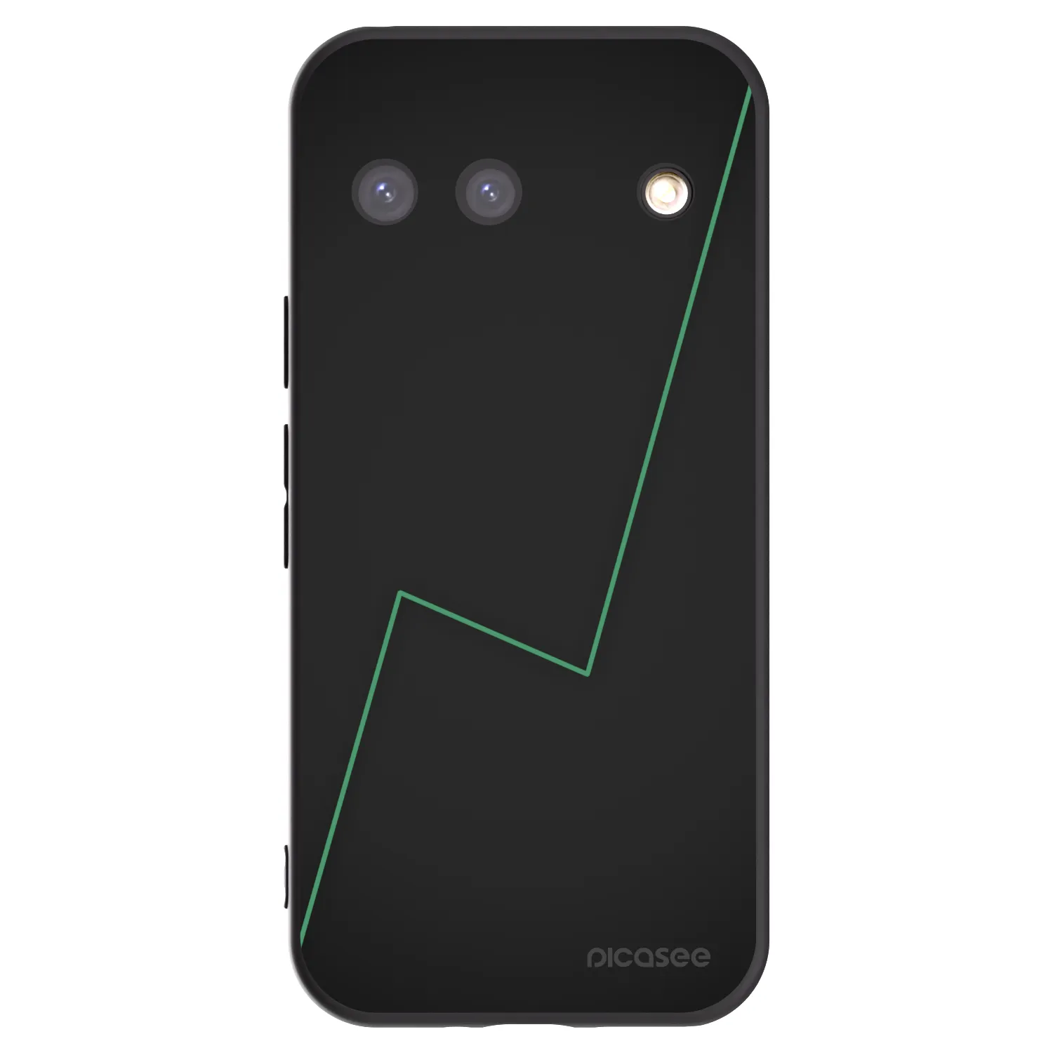 Picasee Μαύρη θήκη σιλικόνης για Google Pixel 9 - Consistency