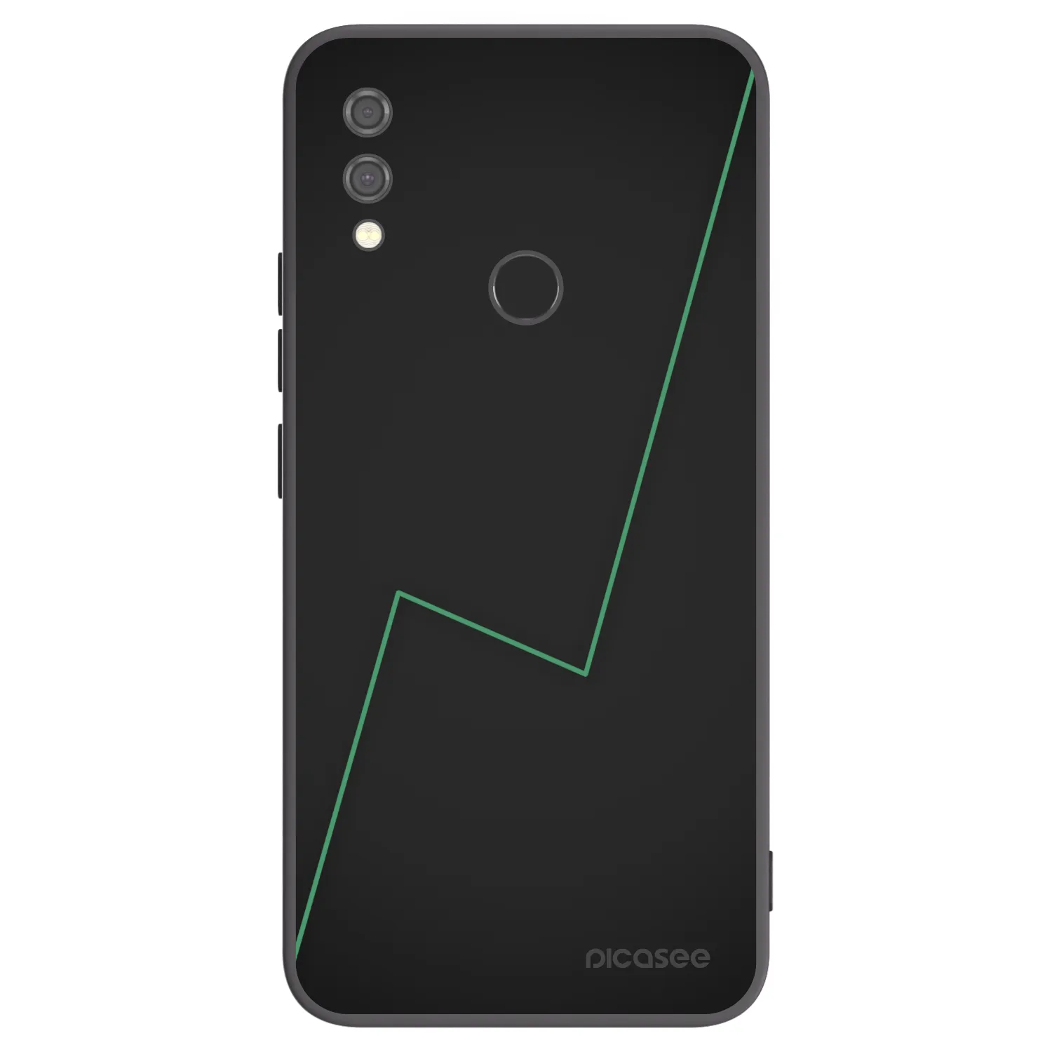Picasee Μαύρη θήκη σιλικόνης για Xiaomi Redmi Note 7 - Consistency