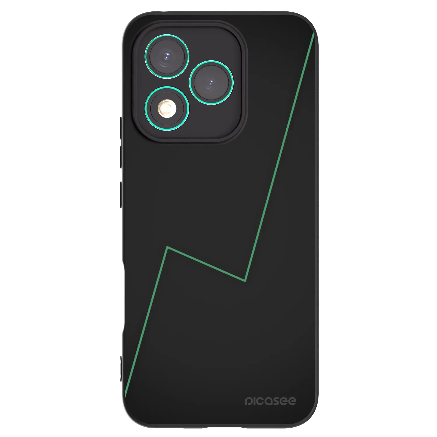 Picasee Μαύρη θήκη σιλικόνης για Honor 400 Lite 5G - Consistency