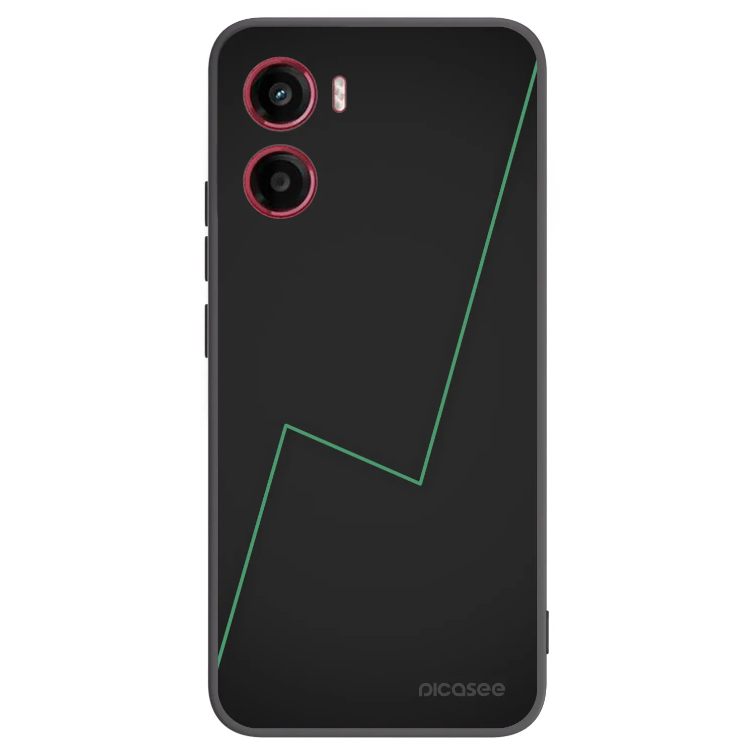 Picasee Μαύρη θήκη σιλικόνης για Motorola Moto G05 - Consistency