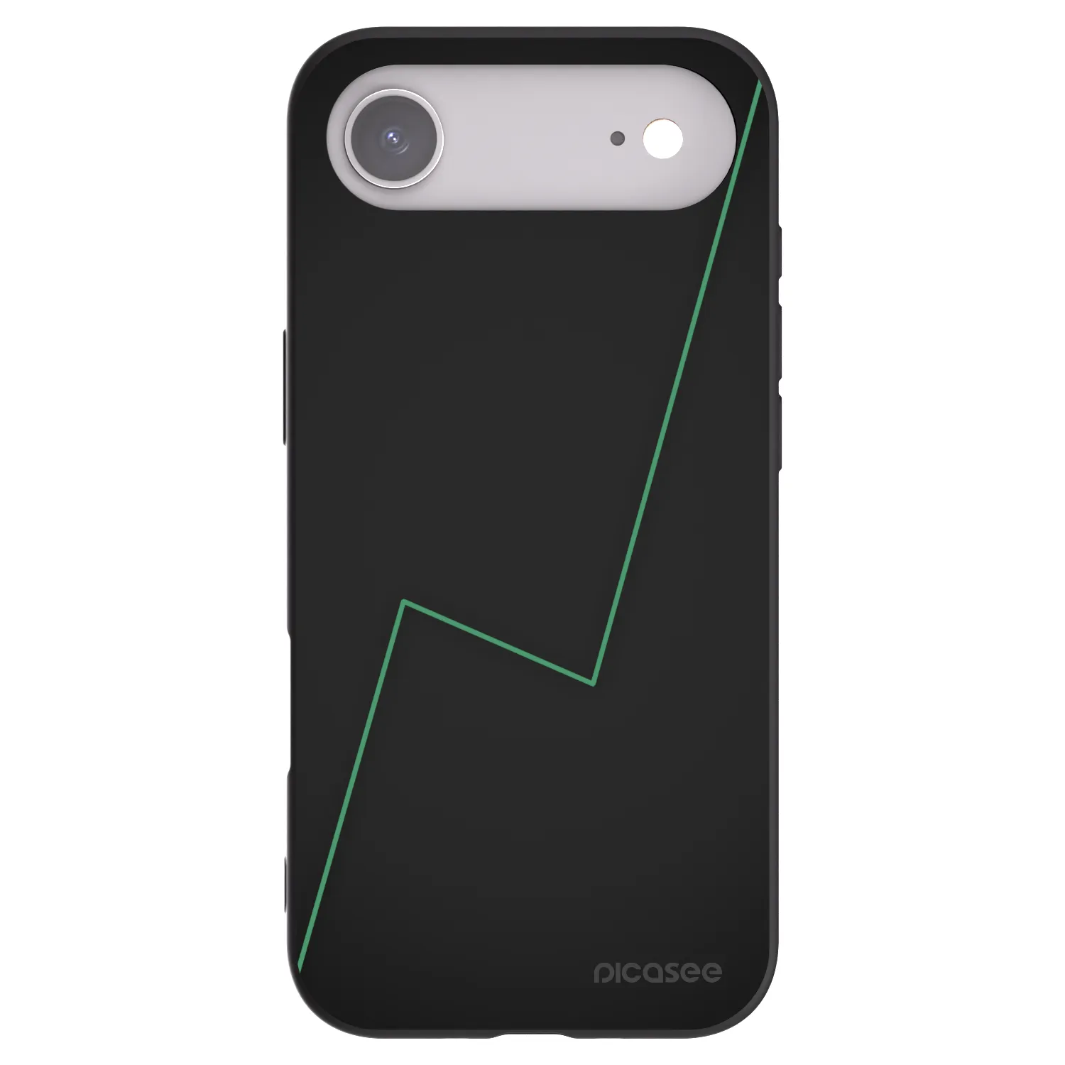 Picasee Μαύρη θήκη σιλικόνης για Apple iPhone Air - Consistency