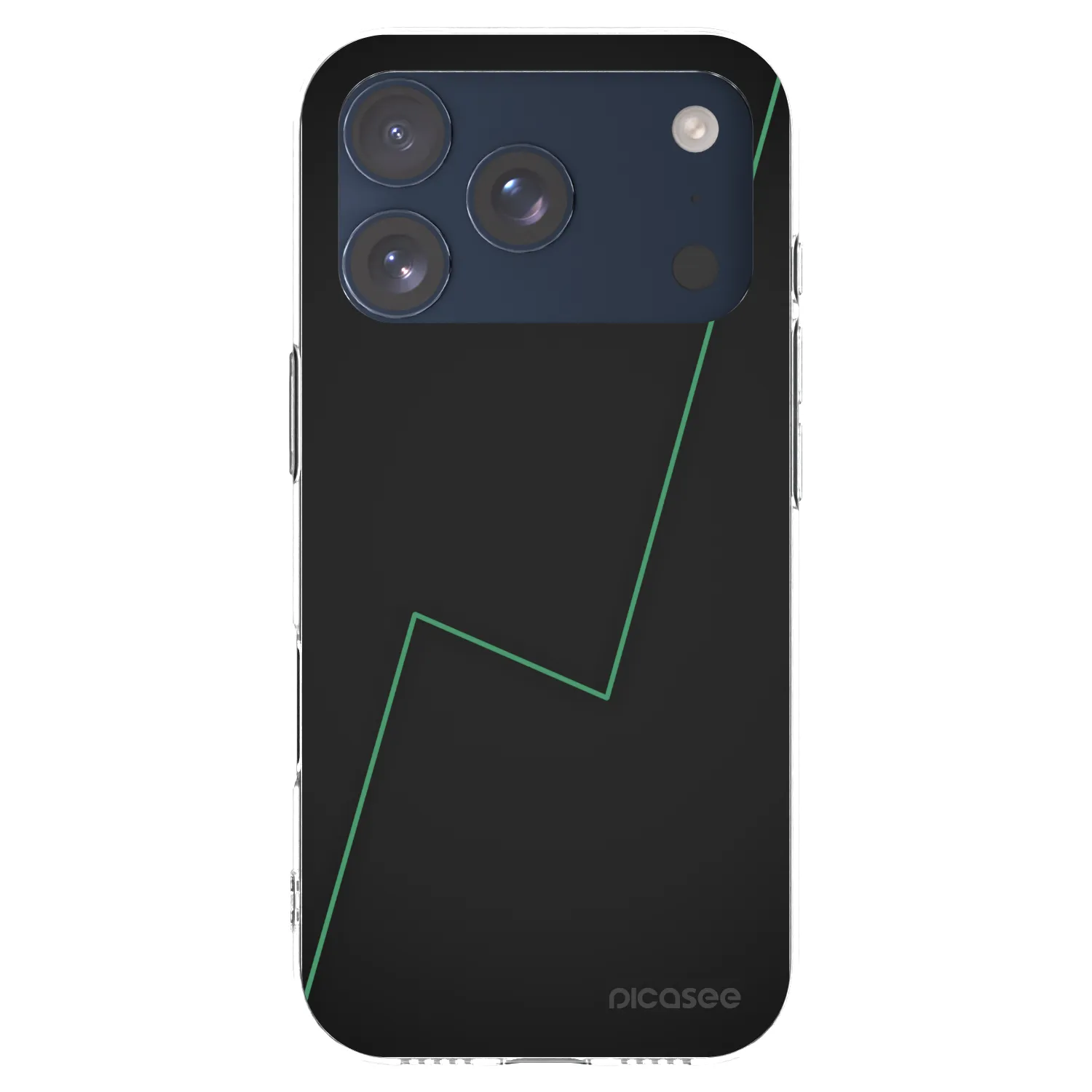 Picasee διαφανής θήκη σιλικόνης Apple iPhone 17 Pro - Consistency