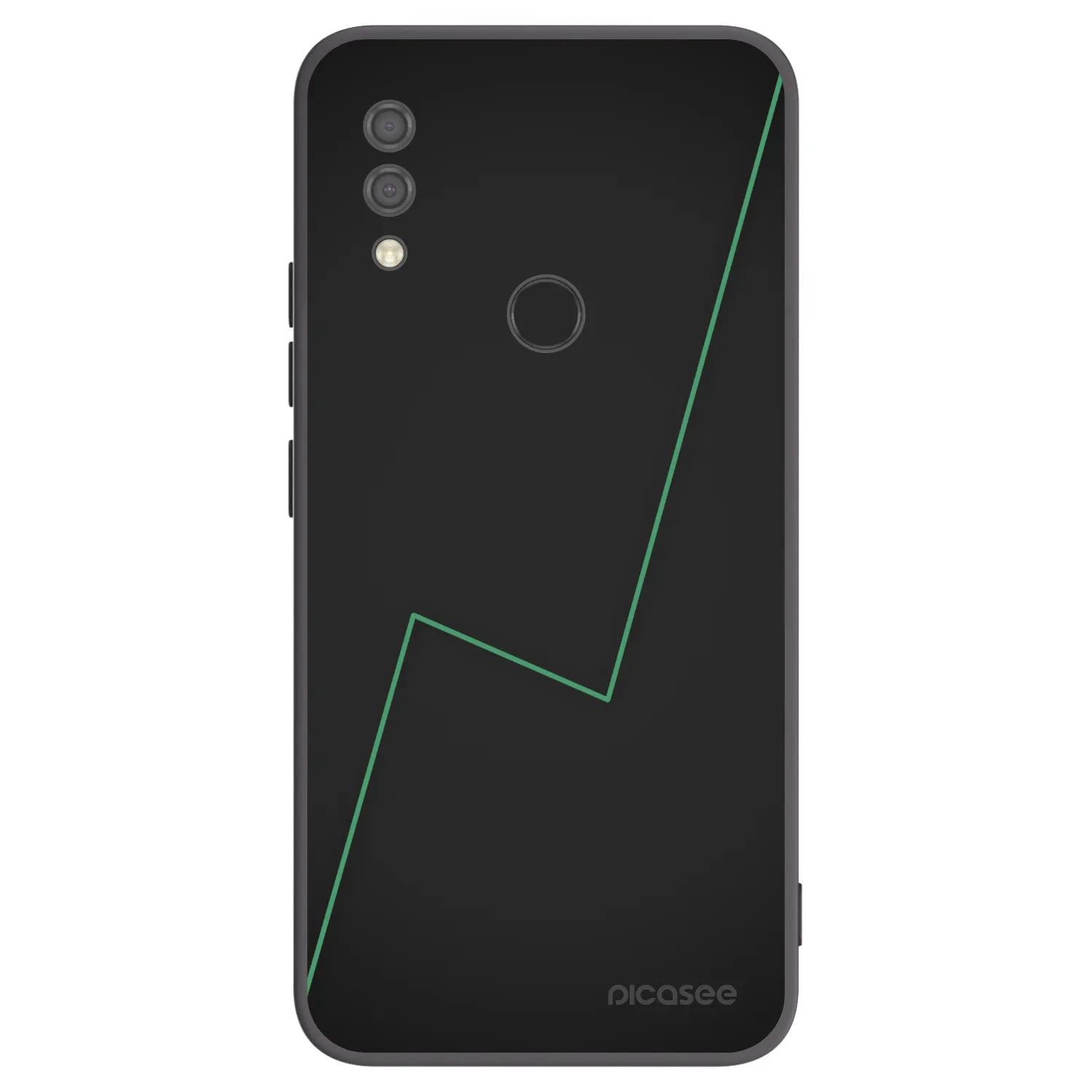 Picasee Μαύρη θήκη σιλικόνης για Xiaomi Redmi 7 - Consistency