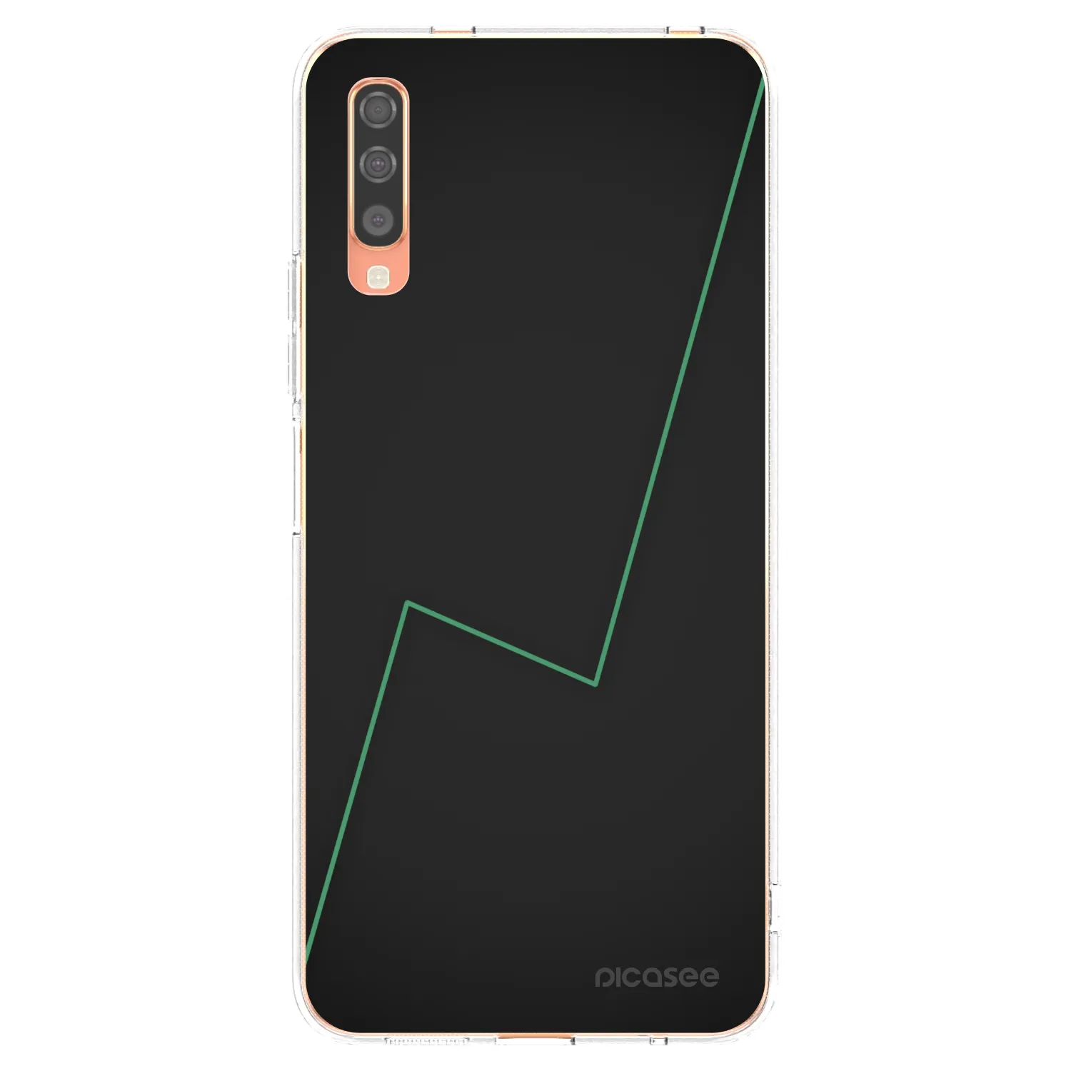 Picasee διαφανής θήκη σιλικόνης Samsung Galaxy A70 A705F - Consistency