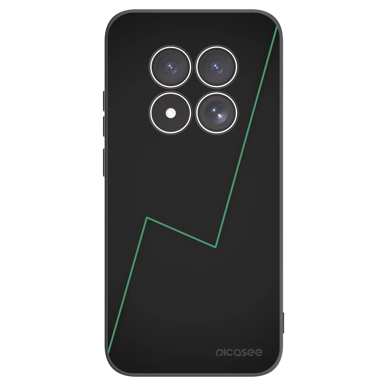 Picasee Μαύρη θήκη σιλικόνης για Xiaomi Redmi Note 15 Pro 4G - Consistency