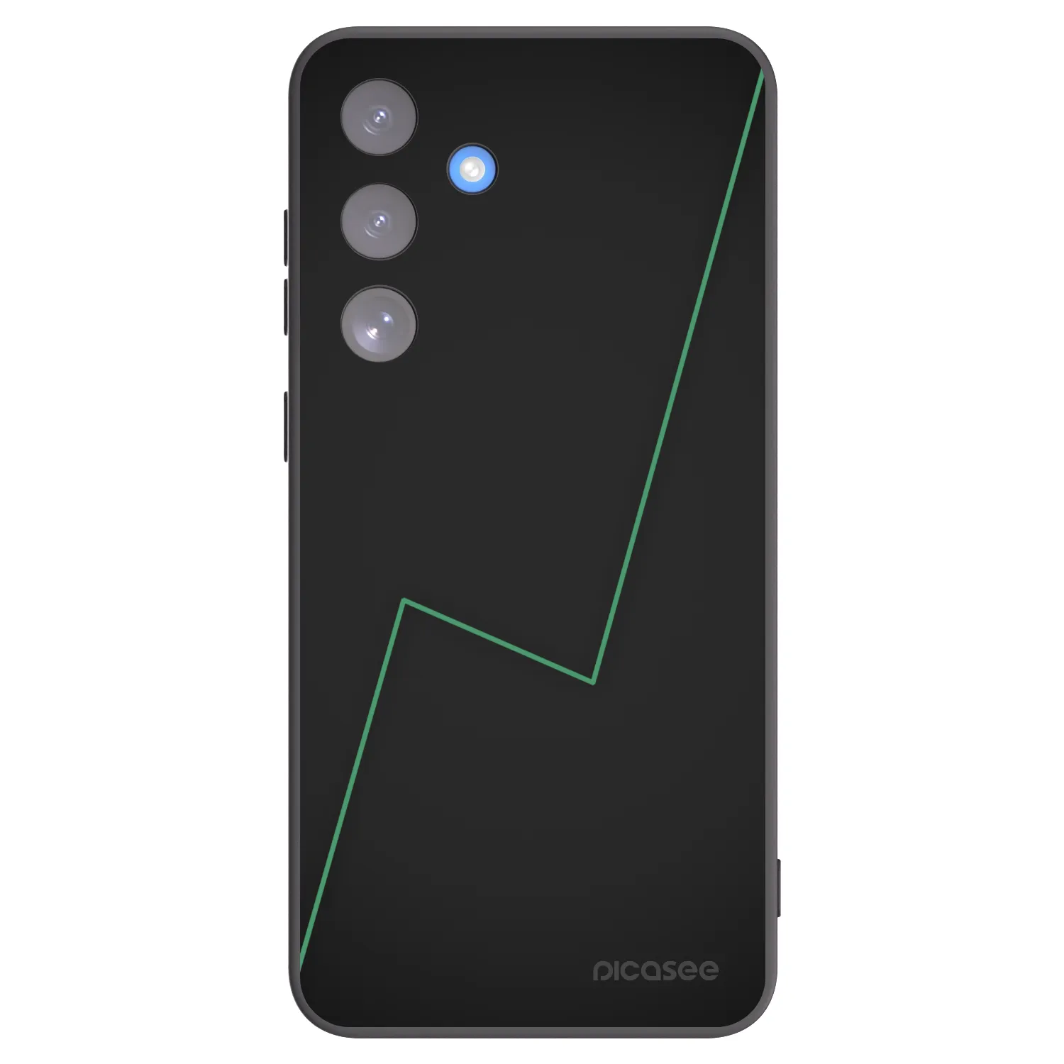 Picasee Μαύρη θήκη σιλικόνης για Samsung Galaxy S25 FE 5G - Consistency