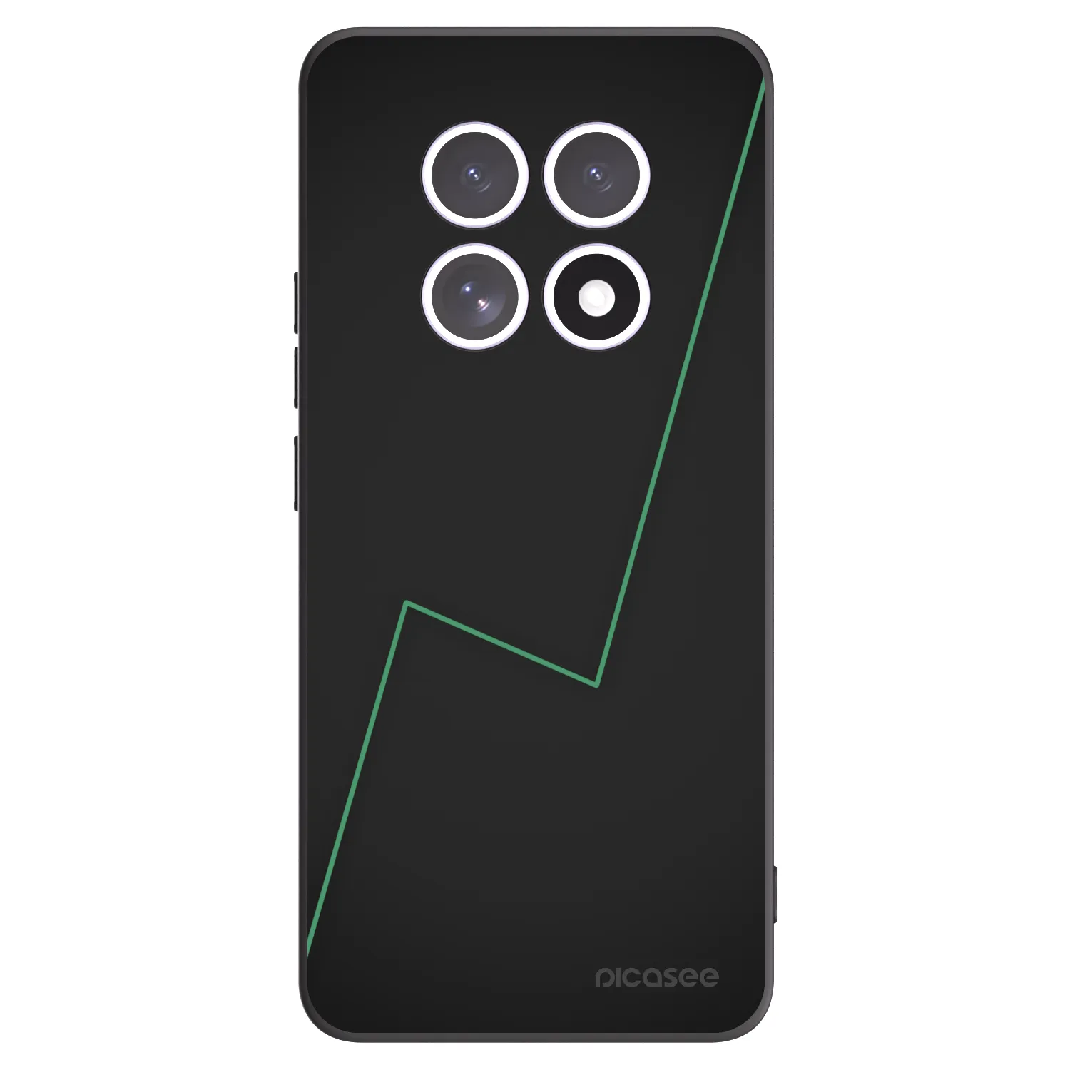 Picasee Μαύρη θήκη σιλικόνης για Xiaomi Redmi Note 15 4G - Consistency