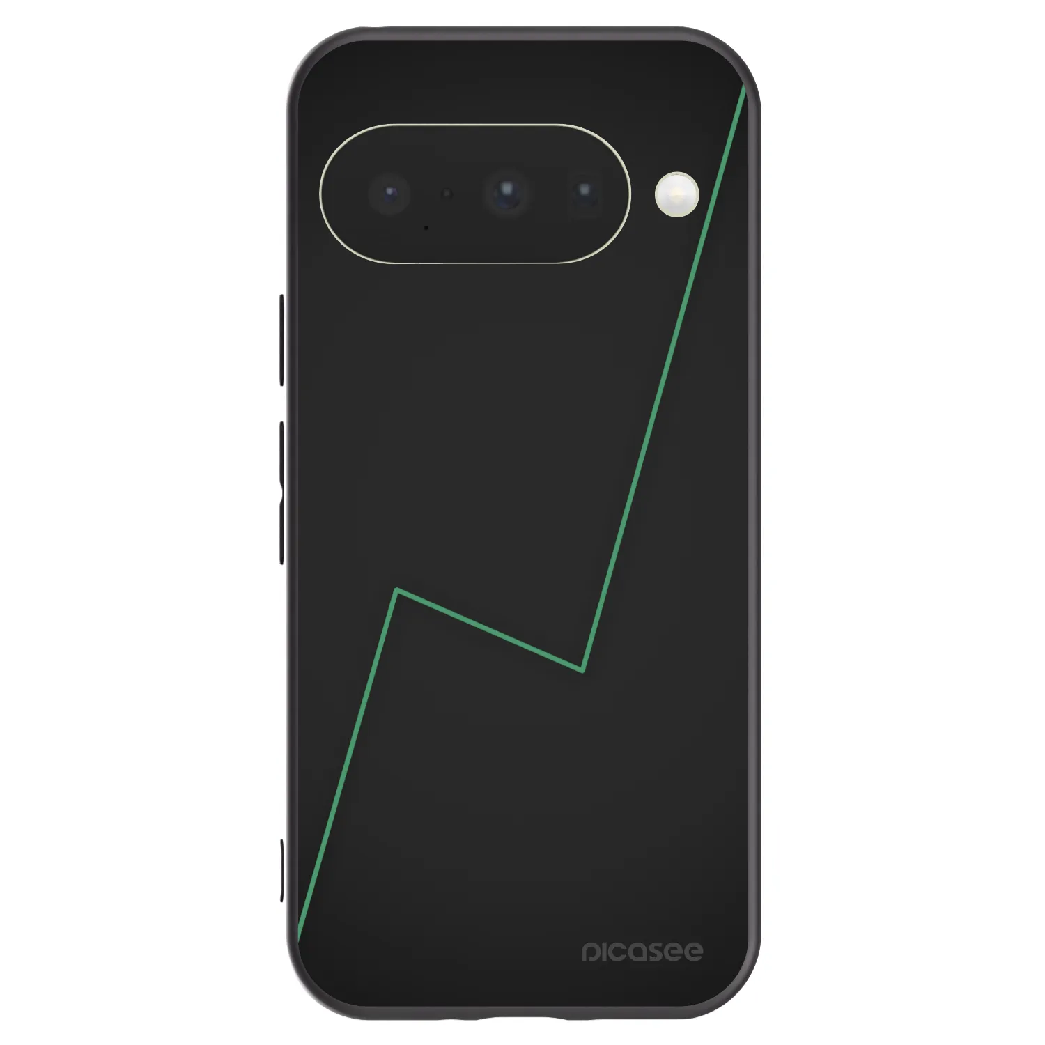 Picasee Μαύρη θήκη σιλικόνης για Google Pixel 10 - Consistency