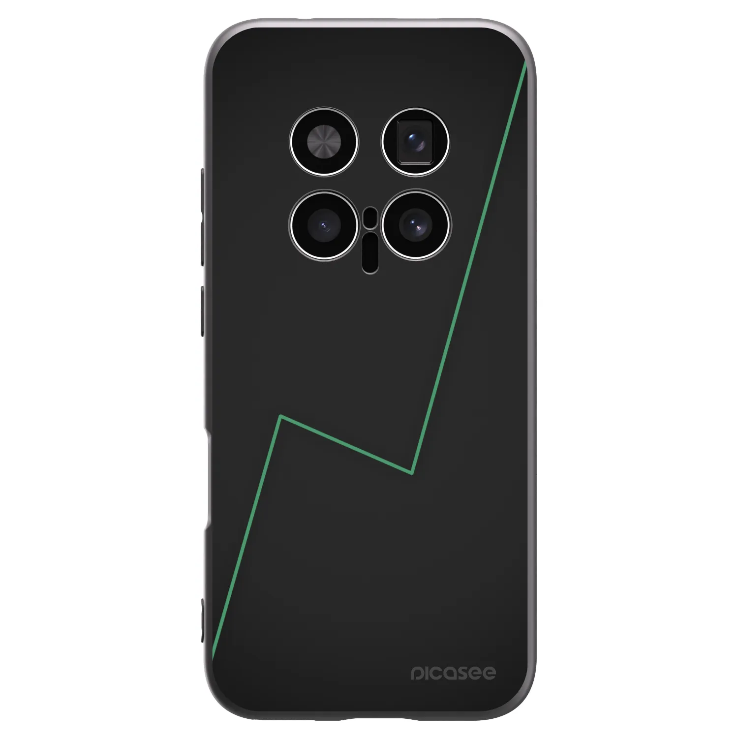 Picasee Μαύρη θήκη σιλικόνης για Honor Magic8 Pro 5G - Consistency