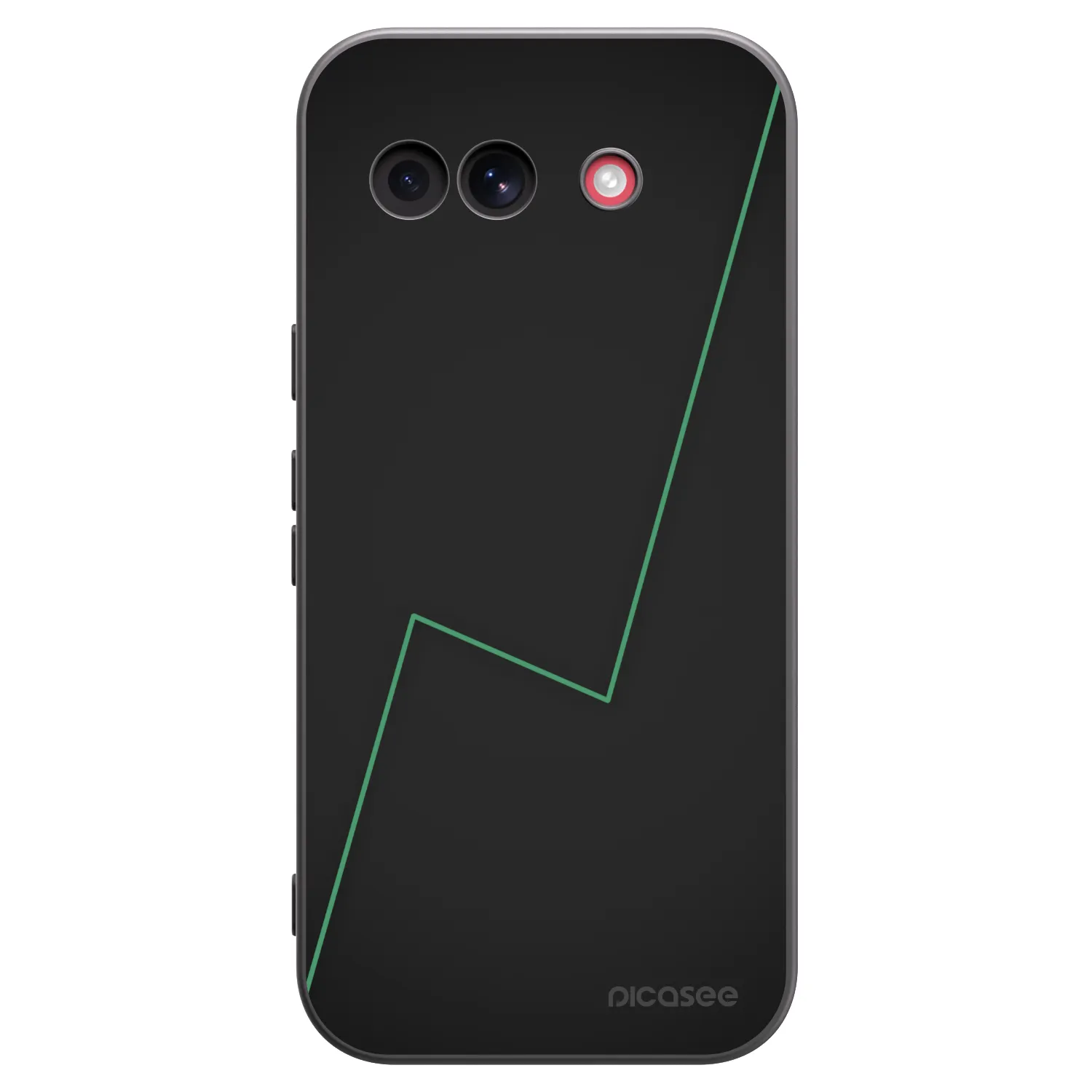 Picasee Μαύρη θήκη σιλικόνης για Google Pixel 10a - Consistency
