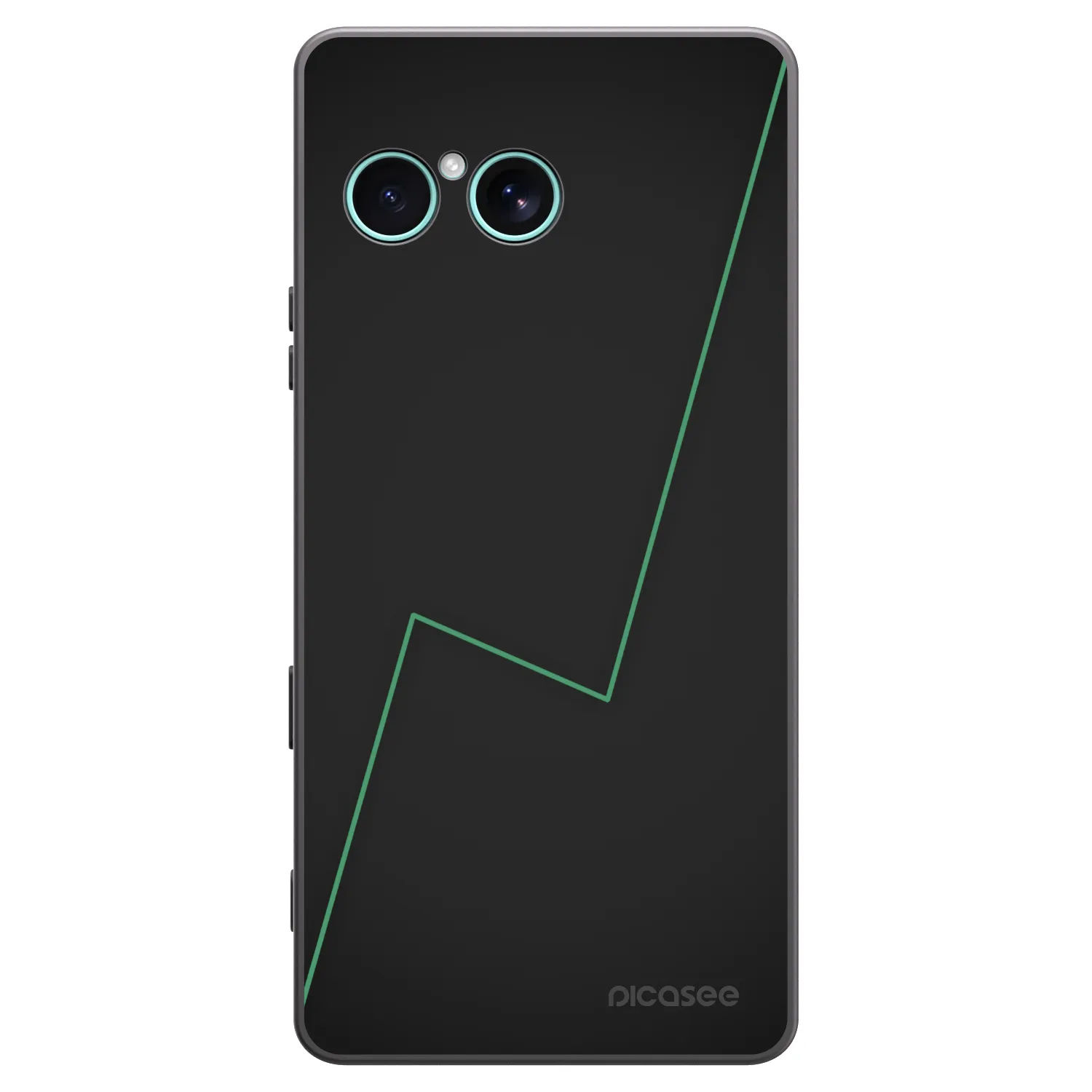Picasee Μαύρη θήκη σιλικόνης για Sony Xperia 10 VII - Consistency