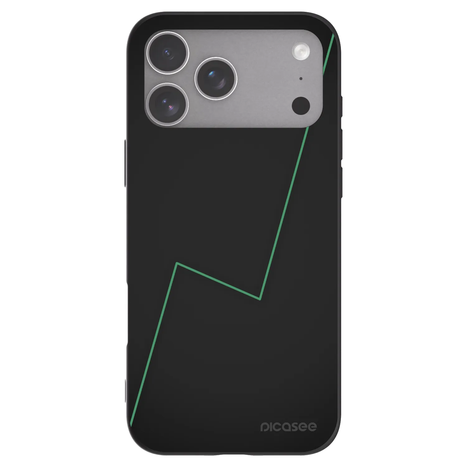 Picasee Μαύρη θήκη σιλικόνης για Apple iPhone 18 Pro Max - Consistency