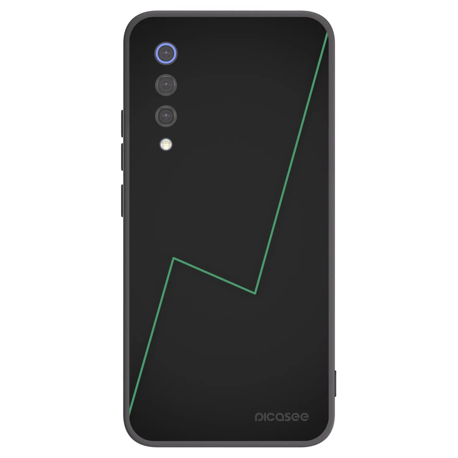 Picasee Μαύρη θήκη σιλικόνης για Xiaomi Mi 9 SE - Consistency