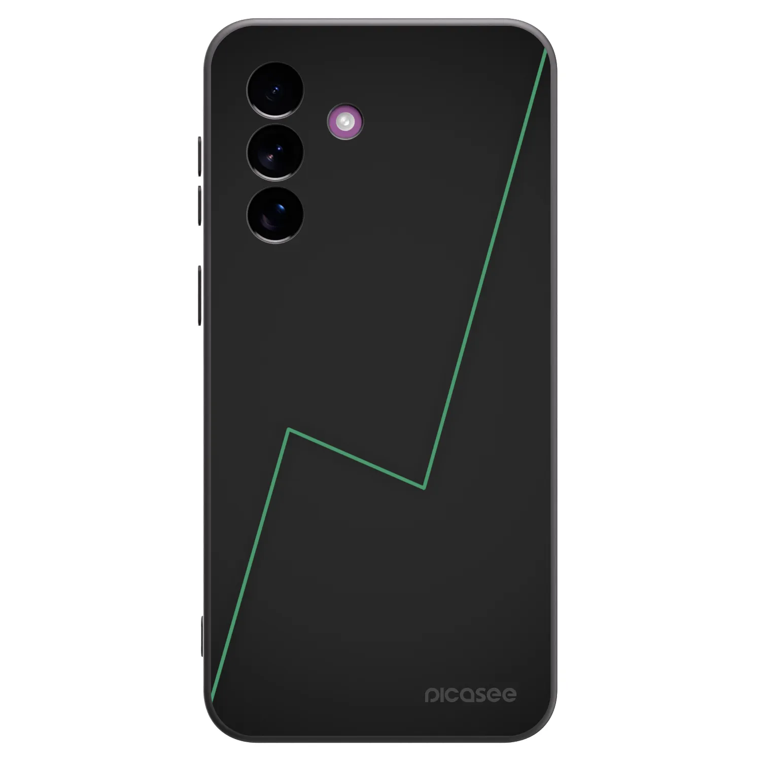 Picasee Μαύρη θήκη σιλικόνης για Samsung Galaxy A37 - Consistency