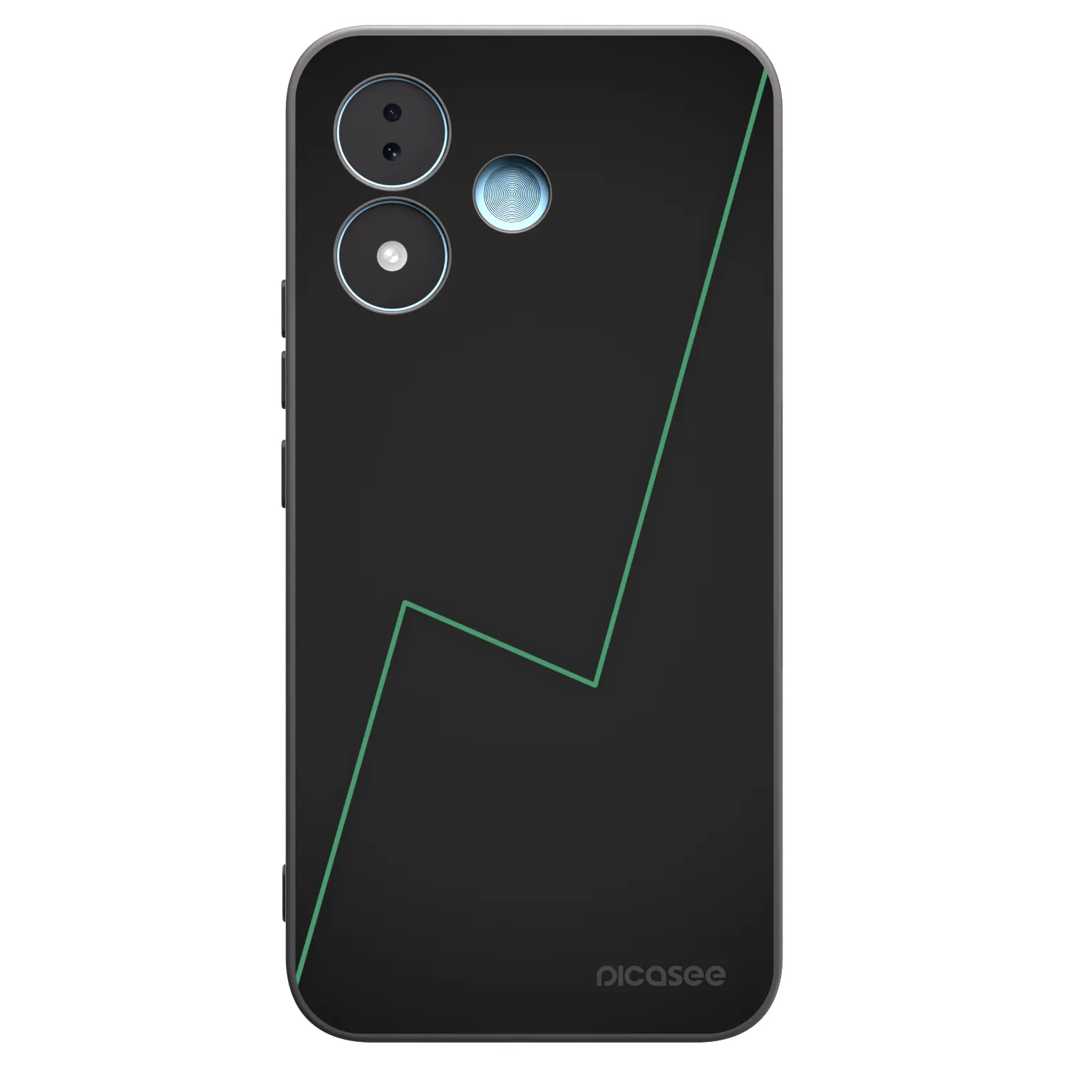 Picasee Μαύρη θήκη σιλικόνης για Xiaomi Redmi Note 17 5G - Consistency