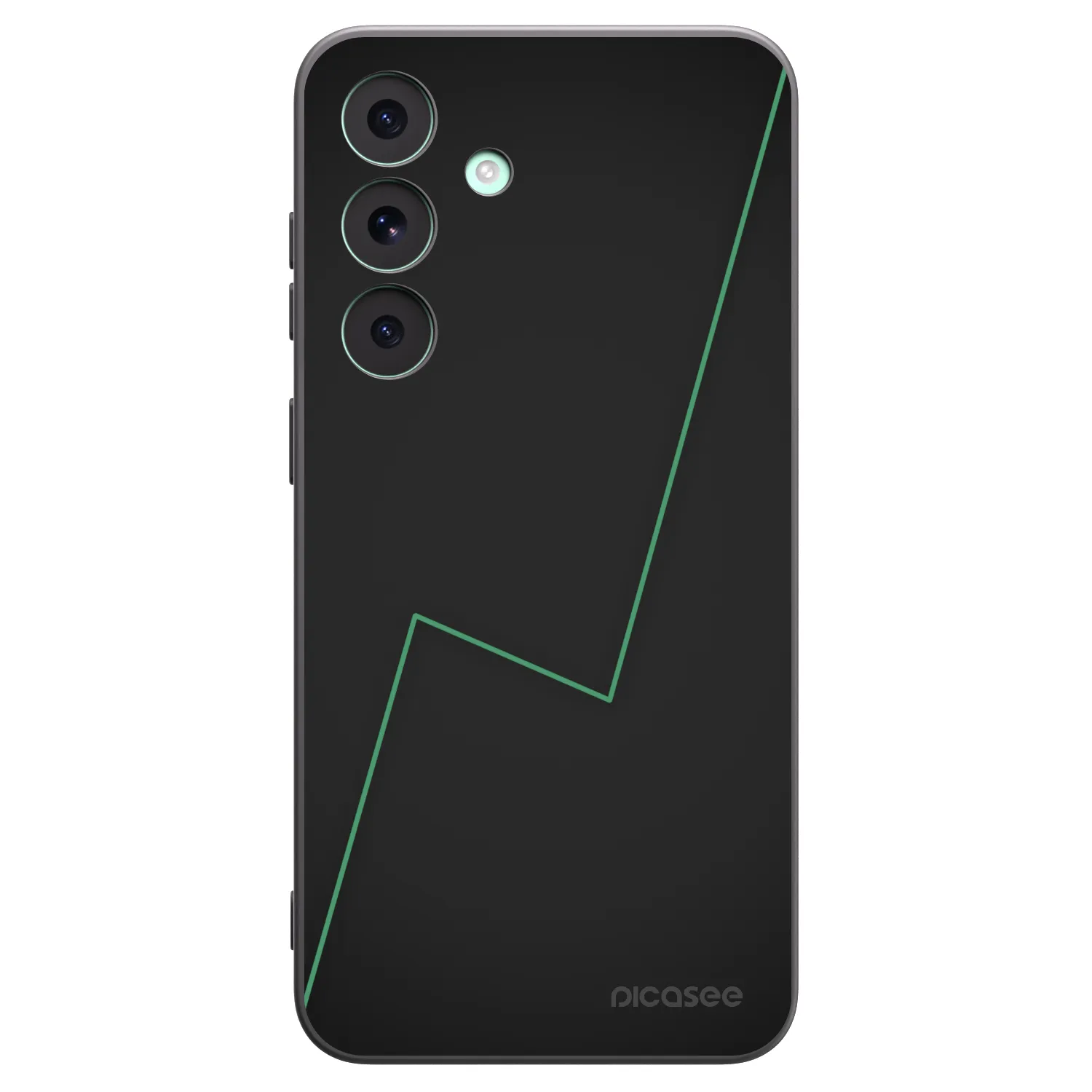 Picasee Μαύρη θήκη σιλικόνης για Samsung Galaxy S26 FE - Consistency
