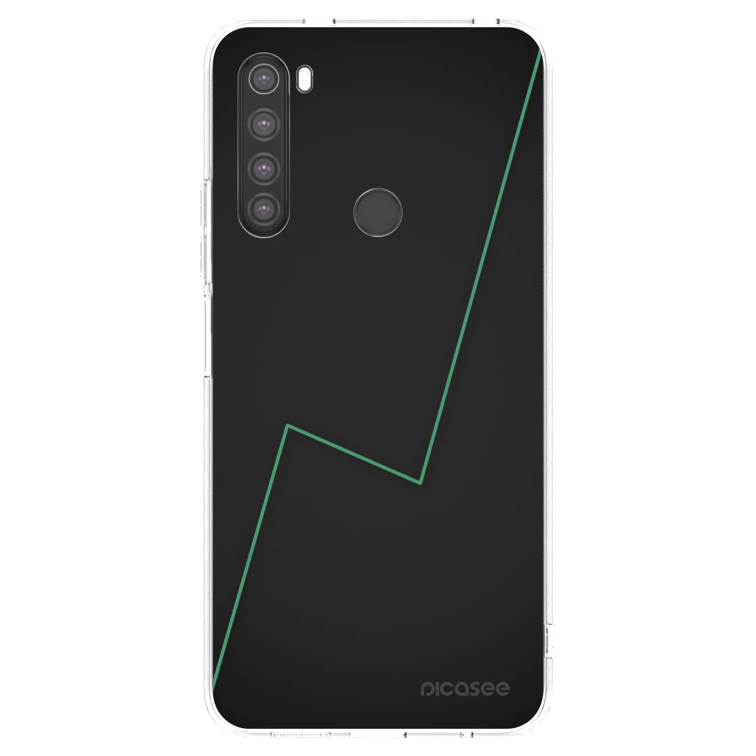 Picasee διαφανής θήκη σιλικόνης Xiaomi Redmi Note 8 - Consistency