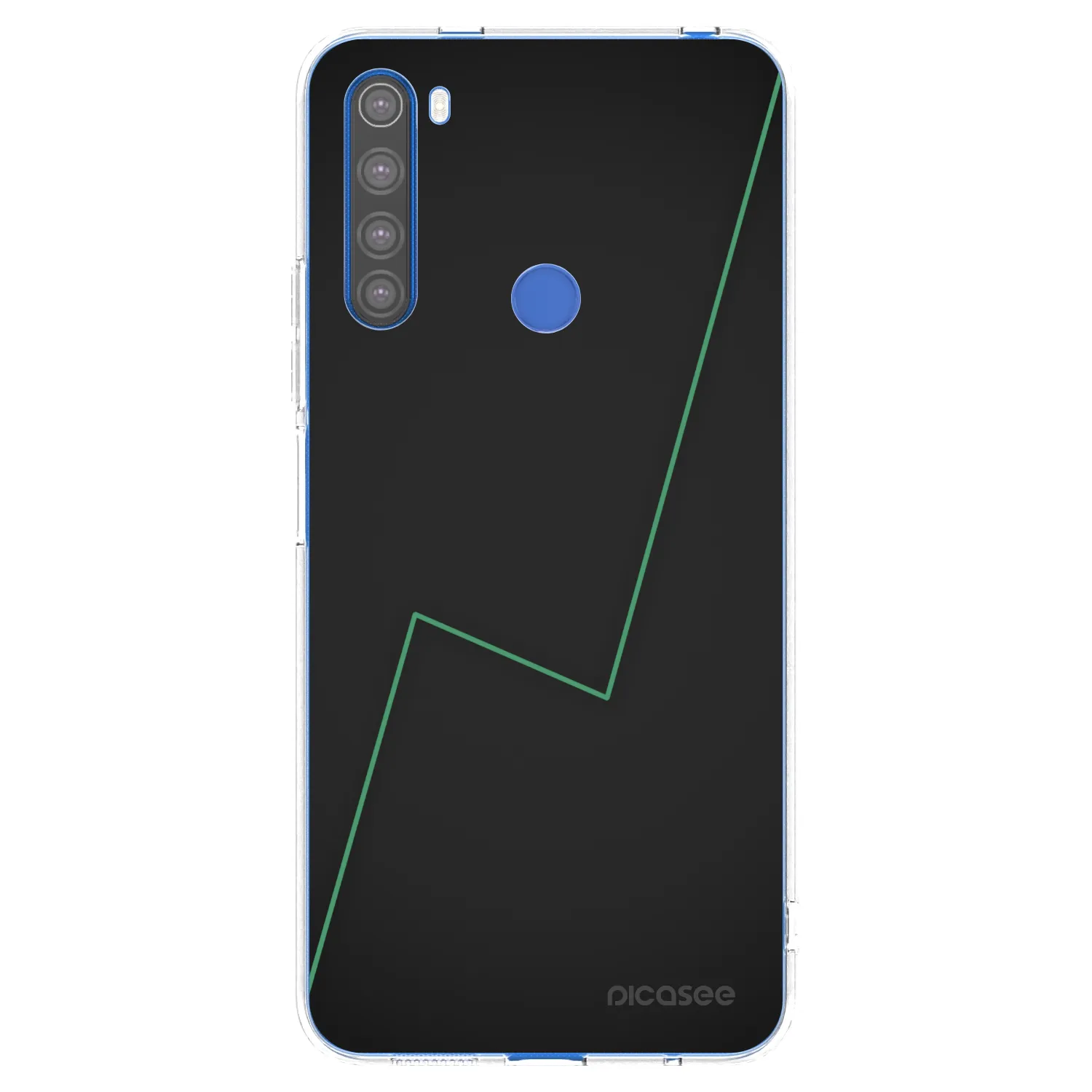 Picasee διαφανής θήκη σιλικόνης Xiaomi Redmi Note 8T - Consistency