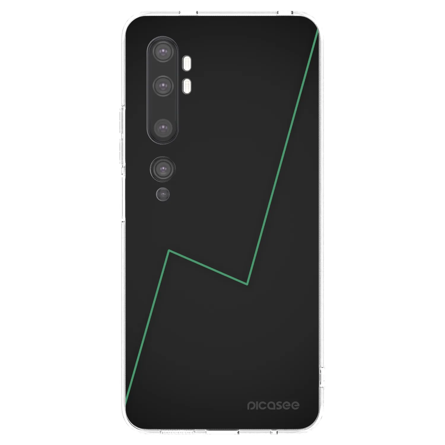 Picasee διαφανής θήκη σιλικόνης Xiaomi Mi Note 10 (Pro) - Consistency