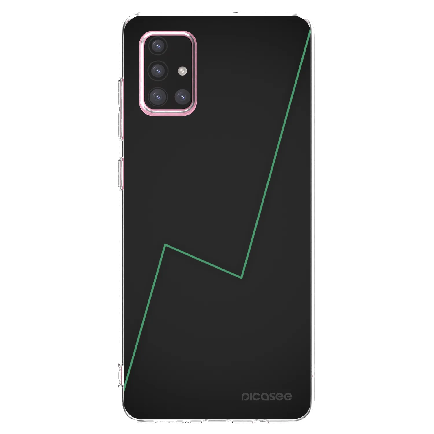 Picasee διαφανής θήκη σιλικόνης Samsung Galaxy A71 A715F - Consistency