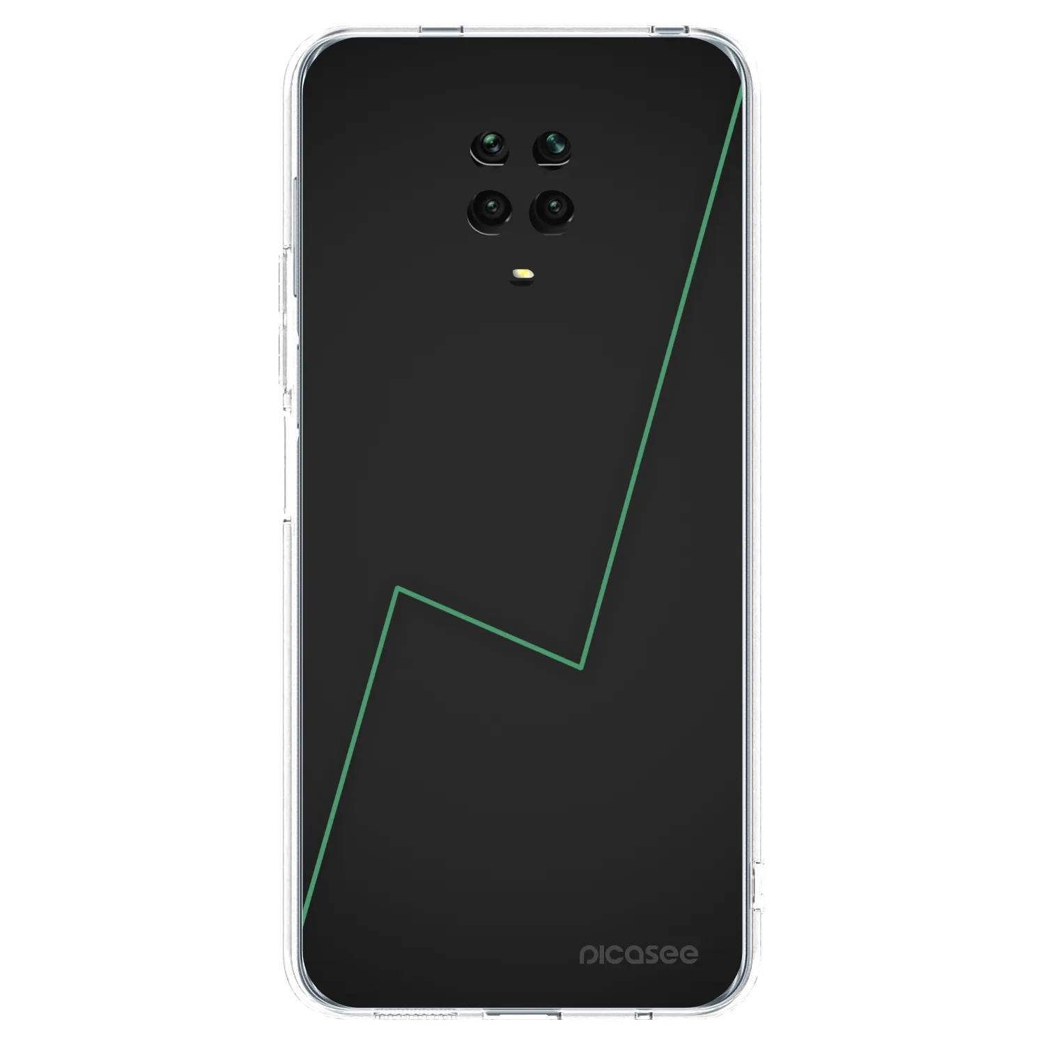 Picasee διαφανής θήκη σιλικόνης Xiaomi Redmi Note 9 Pro - Consistency