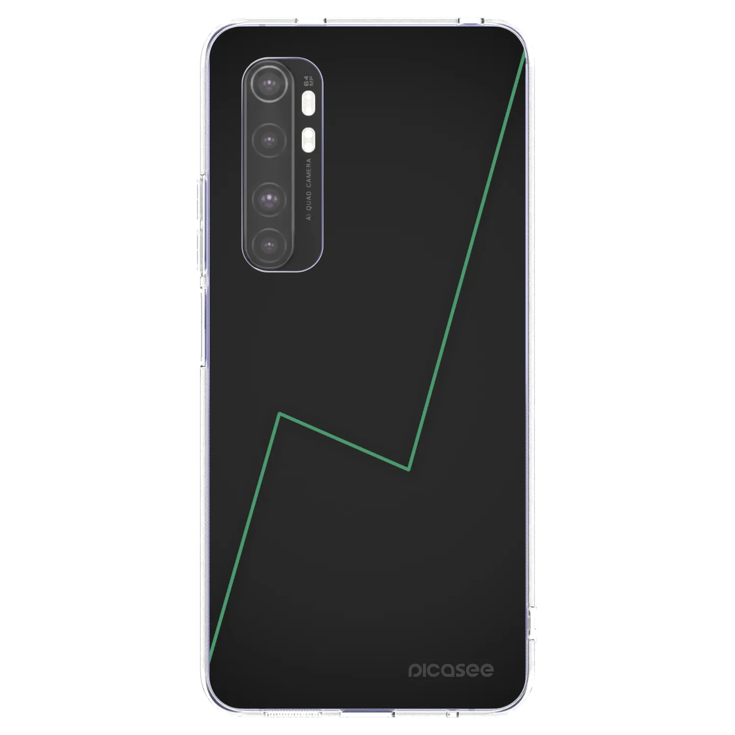 Picasee διαφανής θήκη σιλικόνης Xiaomi Mi Note 10 Lite - Consistency