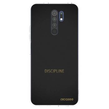 Picasee διαφανής θήκη σιλικόνης Xiaomi Redmi 9 - Discipline