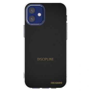 Picasee διαφανής θήκη σιλικόνης Apple iPhone 12 mini - Discipline