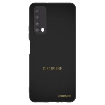 Picasee Μαύρη θήκη σιλικόνης για Huawei P Smart 2021 - Discipline