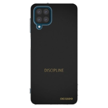 Picasee διαφανής θήκη σιλικόνης Samsung Galaxy A12 A125F - Discipline