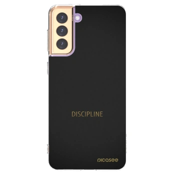 Picasee διαφανής θήκη σιλικόνης Samsung Galaxy S21+ 5G G996F - Discipline
