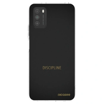 Picasee διαφανής θήκη σιλικόνης Xiaomi Poco M3 - Discipline