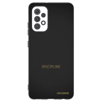 Picasee Μαύρη θήκη σιλικόνης για Samsung Galaxy A32 5G A326B - Discipline