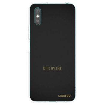 Picasee διαφανής θήκη σιλικόνης Xiaomi Redmi 9AT - Discipline