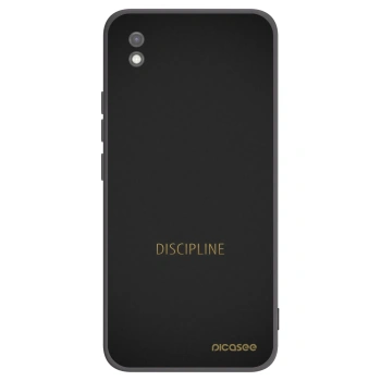 Picasee Μαύρη θήκη σιλικόνης για Xiaomi Redmi 9AT - Discipline