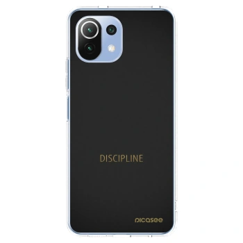Picasee διαφανής θήκη σιλικόνης Xiaomi Mi 11 Lite - Discipline