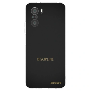 Picasee διαφανής θήκη σιλικόνης Xiaomi Poco F3 - Discipline