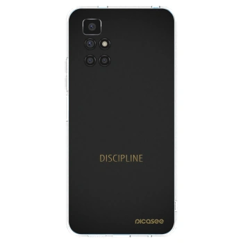 Picasee διαφανής θήκη σιλικόνης Xiaomi Redmi 10 - Discipline