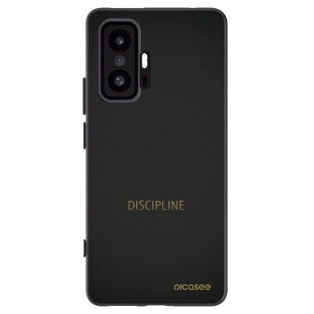 Picasee Μαύρη θήκη σιλικόνης για Xiaomi 11T Pro - Discipline