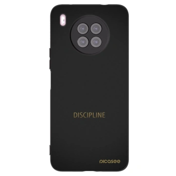 Picasee Μαύρη θήκη σιλικόνης για Huawei Nova 8i - Discipline