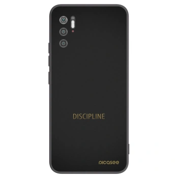 Picasee Μαύρη θήκη σιλικόνης για Xiaomi Poco M3 Pro 5G - Discipline