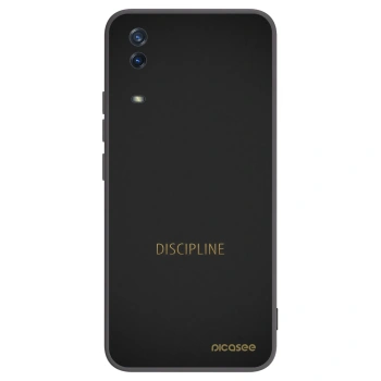 Picasee Μαύρη θήκη σιλικόνης για Vivo Y11s - Discipline