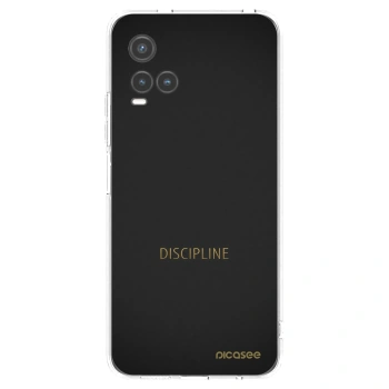 Picasee διαφανής θήκη σιλικόνης Vivo Y33s - Discipline