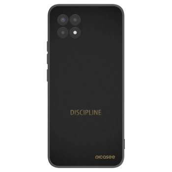 Picasee Μαύρη θήκη σιλικόνης για Realme 8i - Discipline