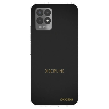 Picasee διαφανής θήκη σιλικόνης Realme 8i - Discipline